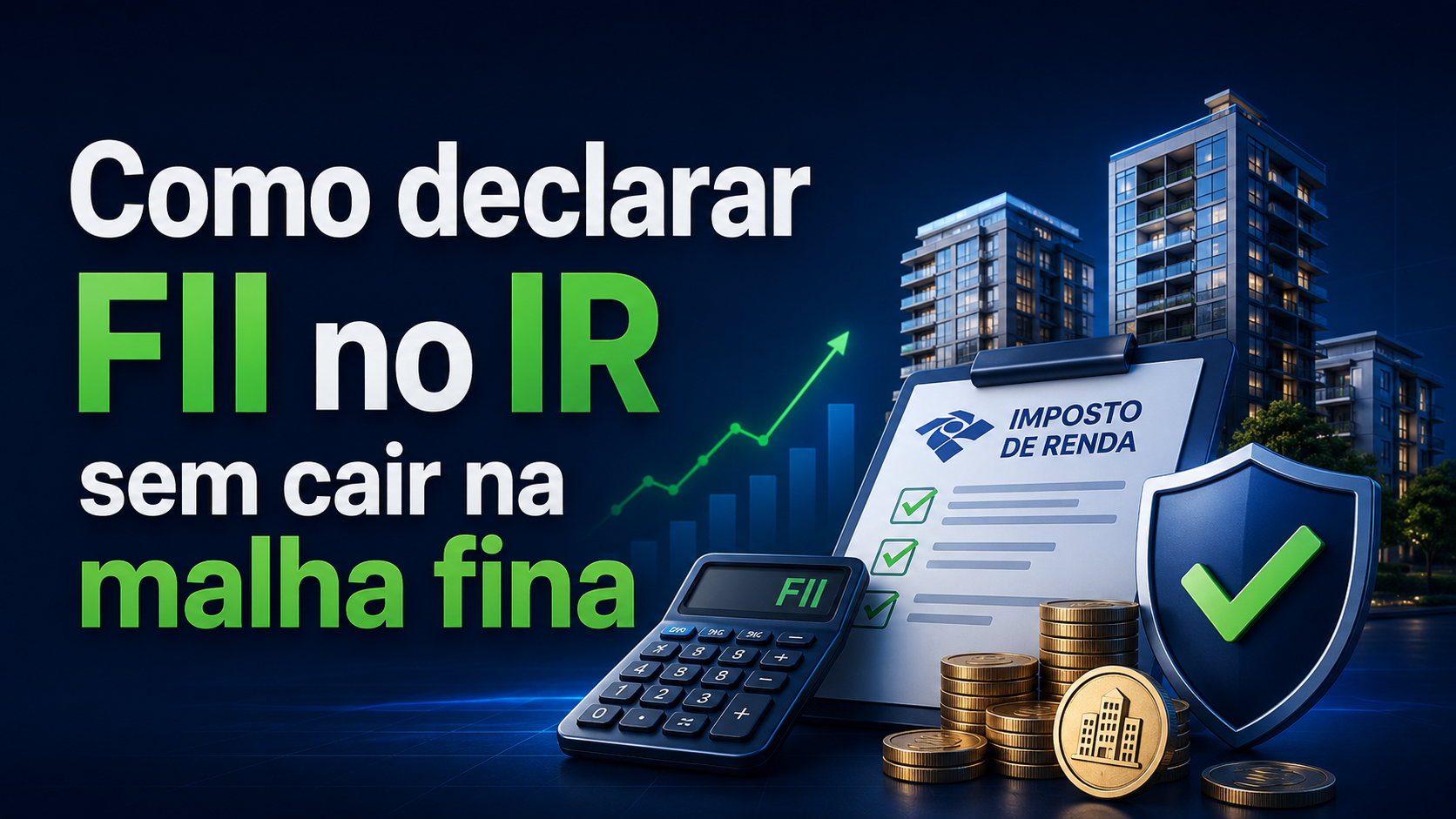 Como declarar FII no IR sem cair na malha fina